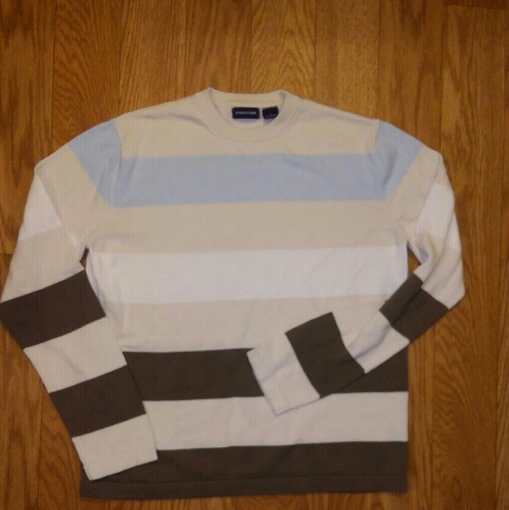(MENS) Crew Neck Sweater. 100% Cotton